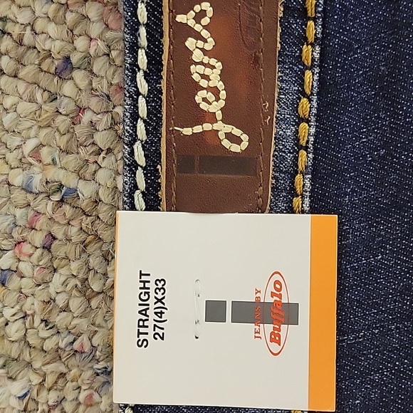 Buffalo Straight Leg Blue Jeans for Women Sz 27 X 33. New With Tags - Picture 2 of 8